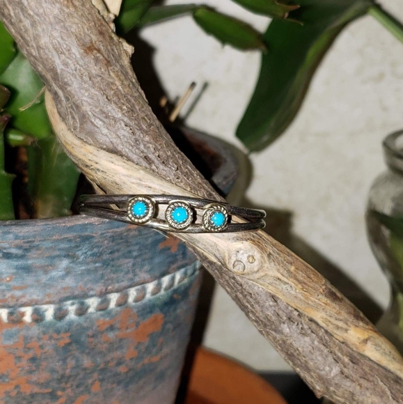Turquoise Baby Bracelet 925 - Picture 7 of 7
